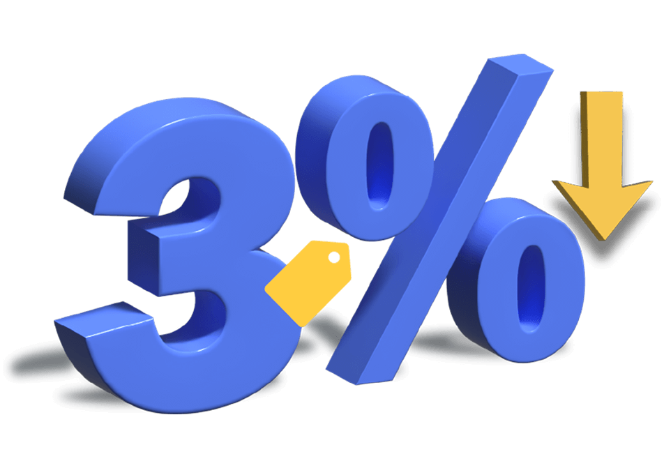 Deposit Cryptocurrency and Get a 3% Bonus!